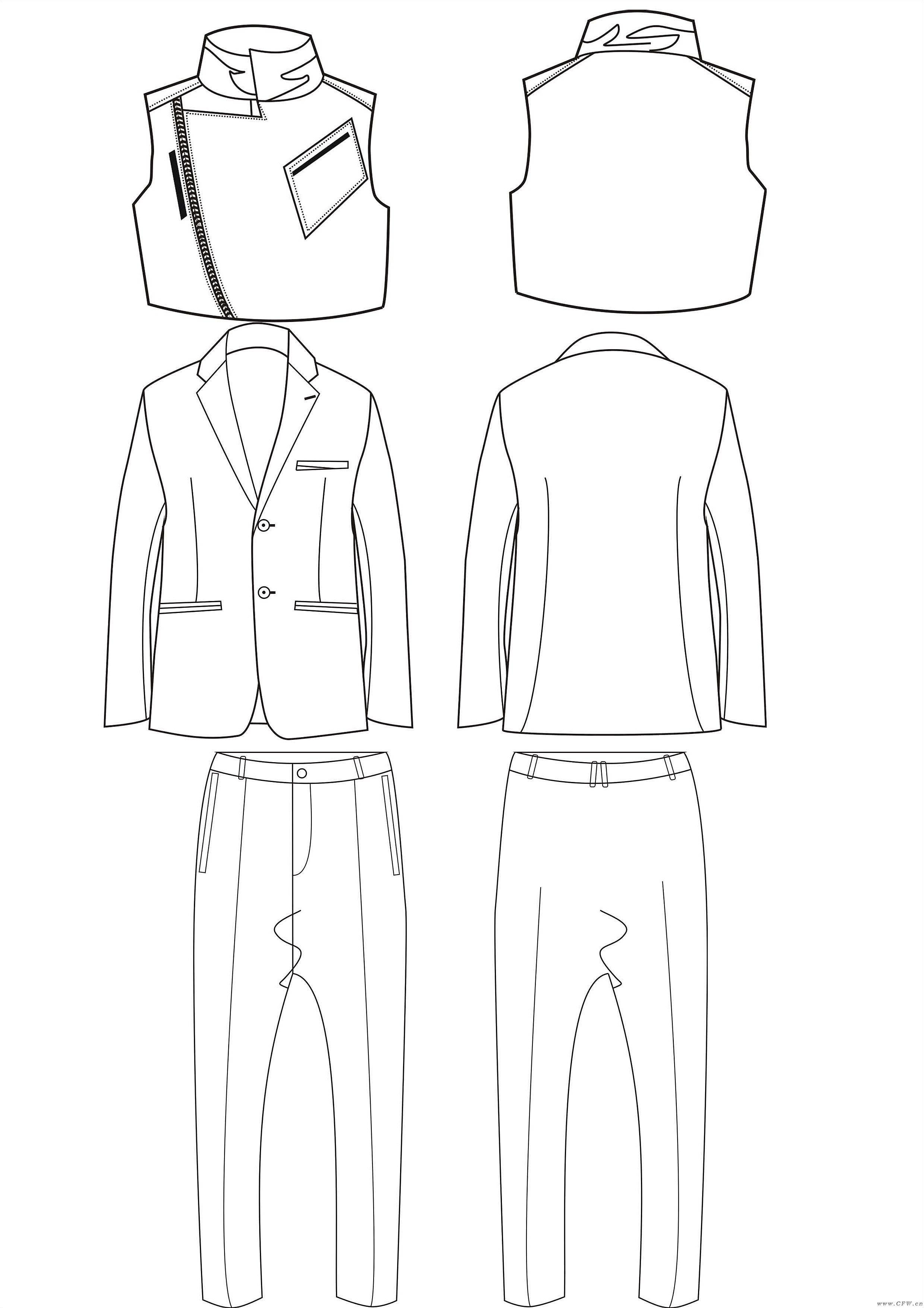 服裝款式圖 時(shí)尚設(shè)計(jì)的視覺語(yǔ)言與實(shí)用價(jià)值